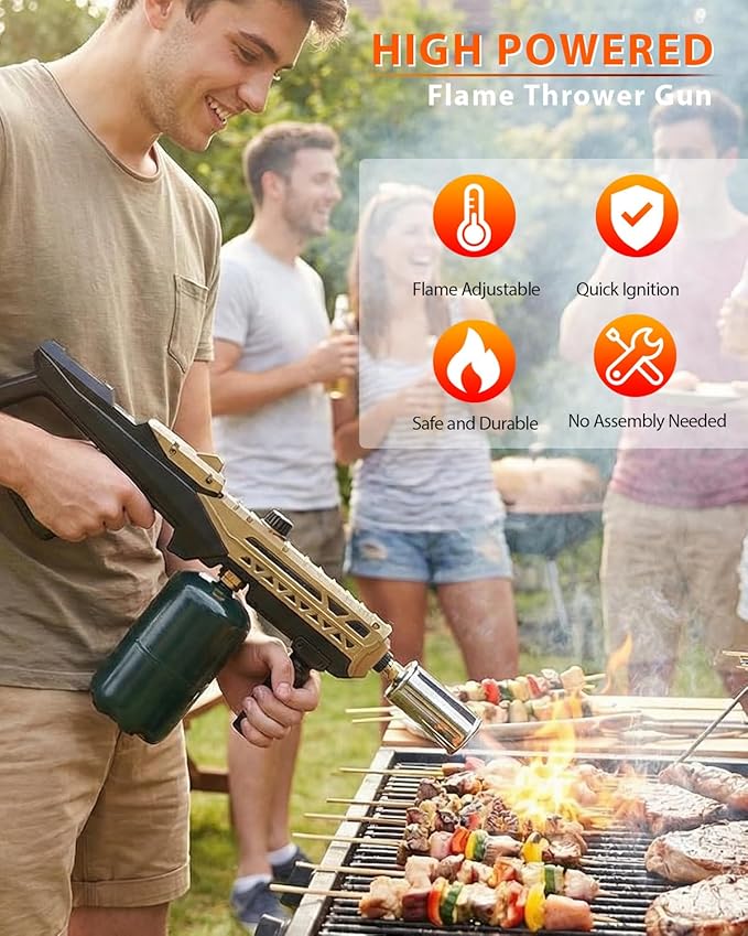 FlipFire™ Powerful Propane Torch Gun