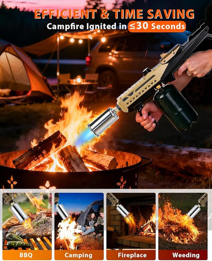 FlipFire™ Powerful Propane Torch Gun